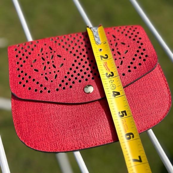 Red Clutch Bag - Picture 14 of 16